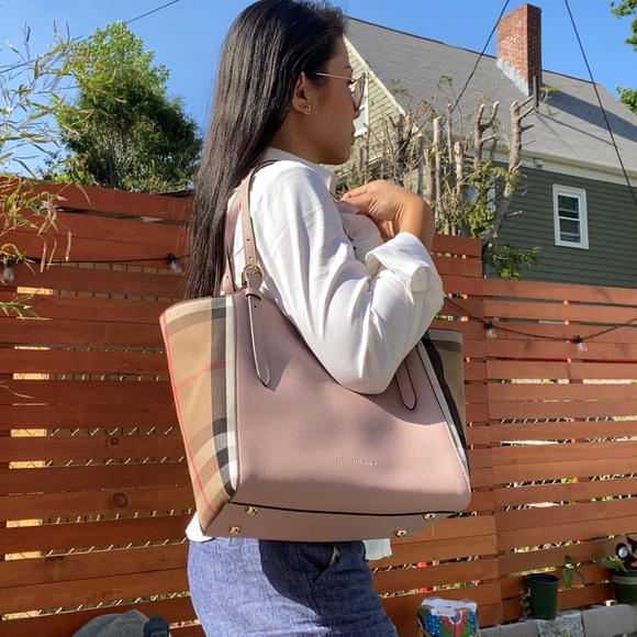 Burberry pink house check durby Canterbury tote - Picture 2 of 15